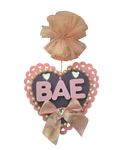 5.5" Wooden Valentine Bae
