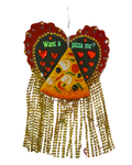 5.5" Wooden Valentine Pizza Me